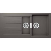 SPÜLE SIGD150USIL  - Grau, Basics, Stein (100/50cm) - Schock
