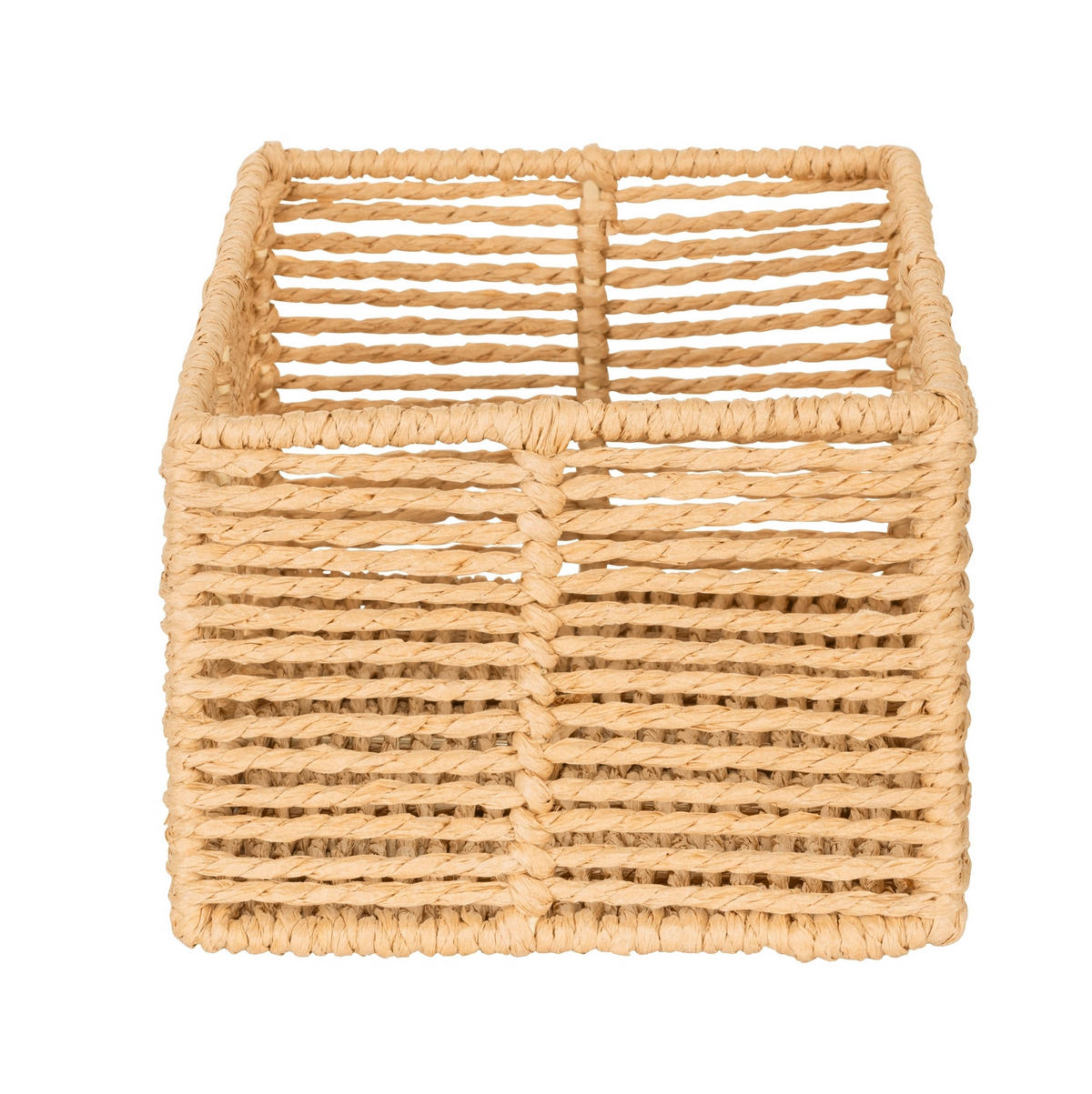 AUFBEWAHRUNGSKÖRBCHEN  - Beige, Basics, Naturmaterialien (24,5/10/15cm) - Wenko