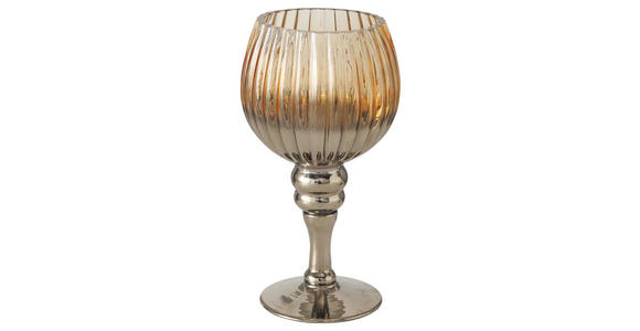 WINDLICHT - Braun, Trend, Glas (10/20cm) - Ambia Home