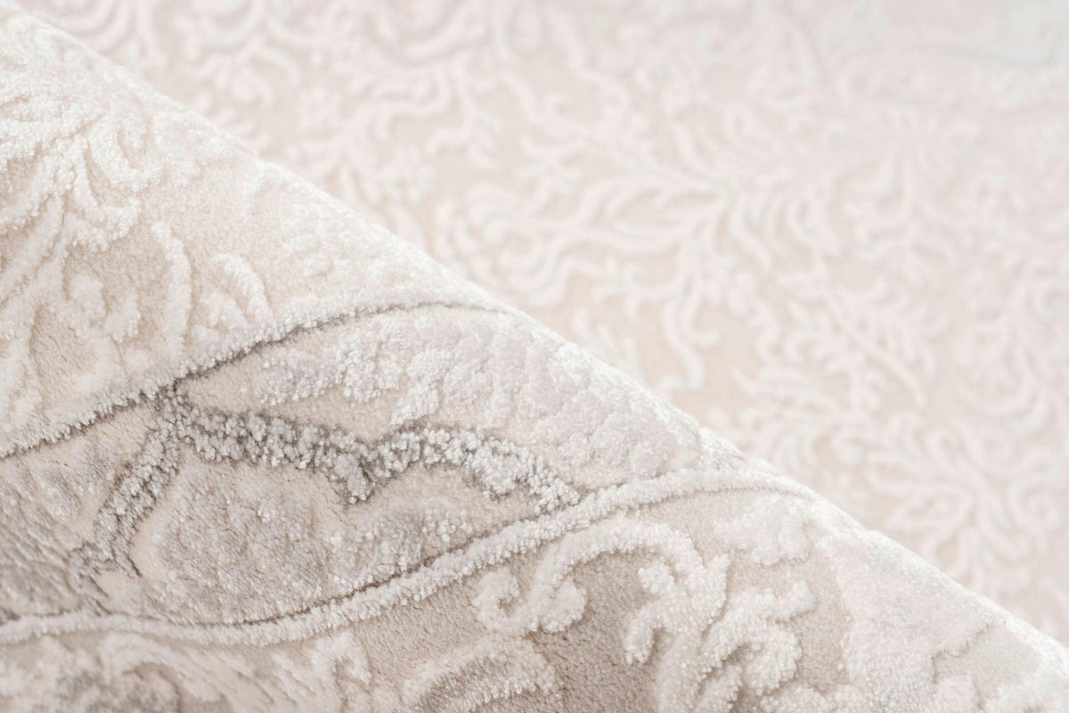 FLACHWEBETEPPICH 120/170 cm Clairmont Elfenbein  - Elfenbein, LIFESTYLE, Textil (120/170cm) - Pierre Cardin