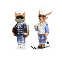 CHRISTBAUMKUGEL  - Multicolor, LIFESTYLE, Glas (6.2/8.8/15cm)