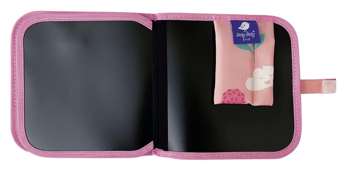 KREIDEMALBUCH-SET EINHÖRNER - Rosa, Trend (21/2/21cm)