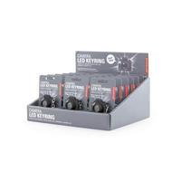 PRIVJESAK ZA KLJUČEVE - crna, Konvencionalno, plastika (3,6/3,3/2,5cm) - Kikkerland