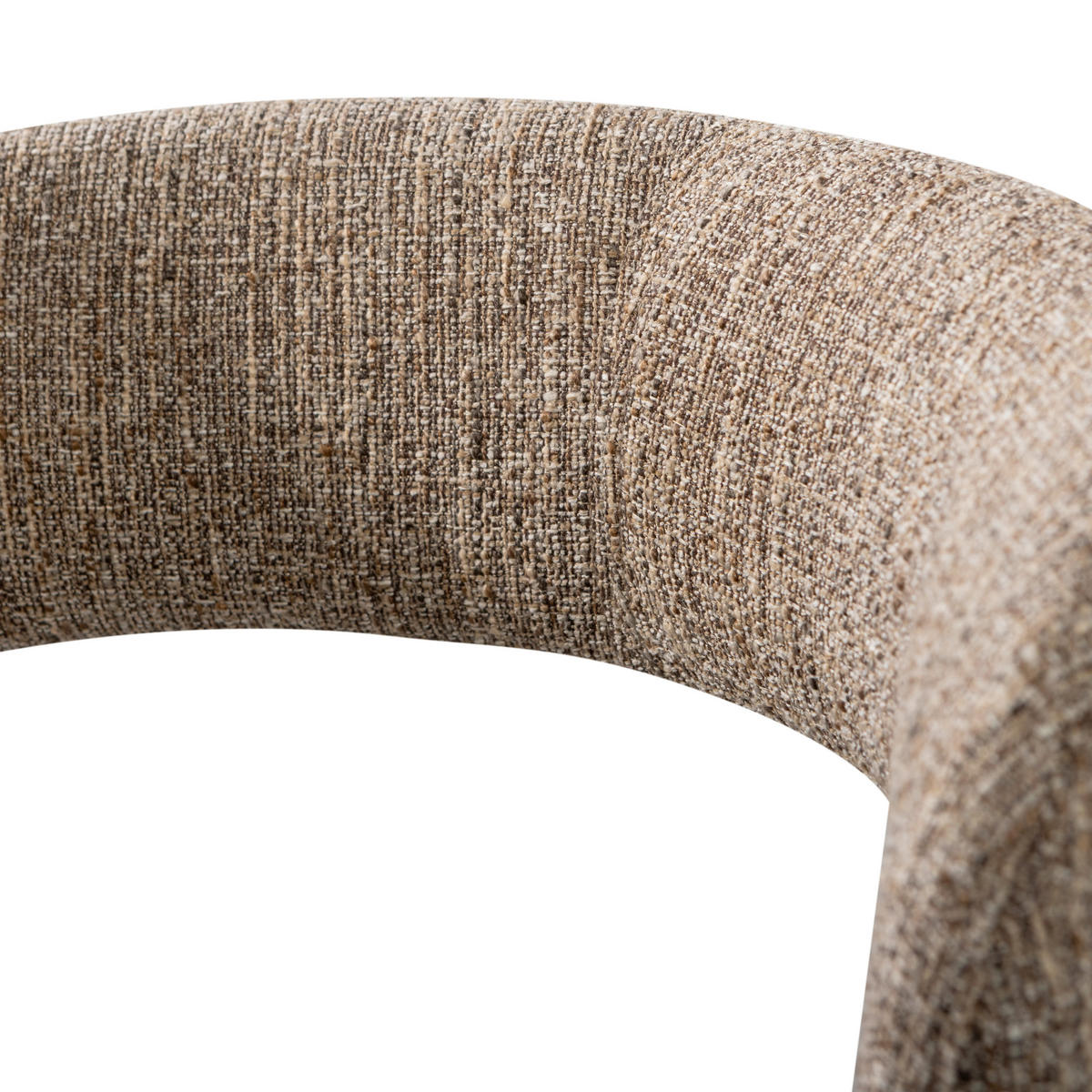 STUHL-SET 2 Stück  in Webstoff  - Sandfarben/Braun, MODERN, Textil (51/76/56cm) - Livetastic