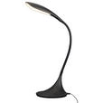 SCHREIBTISCHLEUCHTE Propus 22/17/37,5 cm  - Schwarz, Basics, Kunststoff (22/17/37,5cm) - Novel
