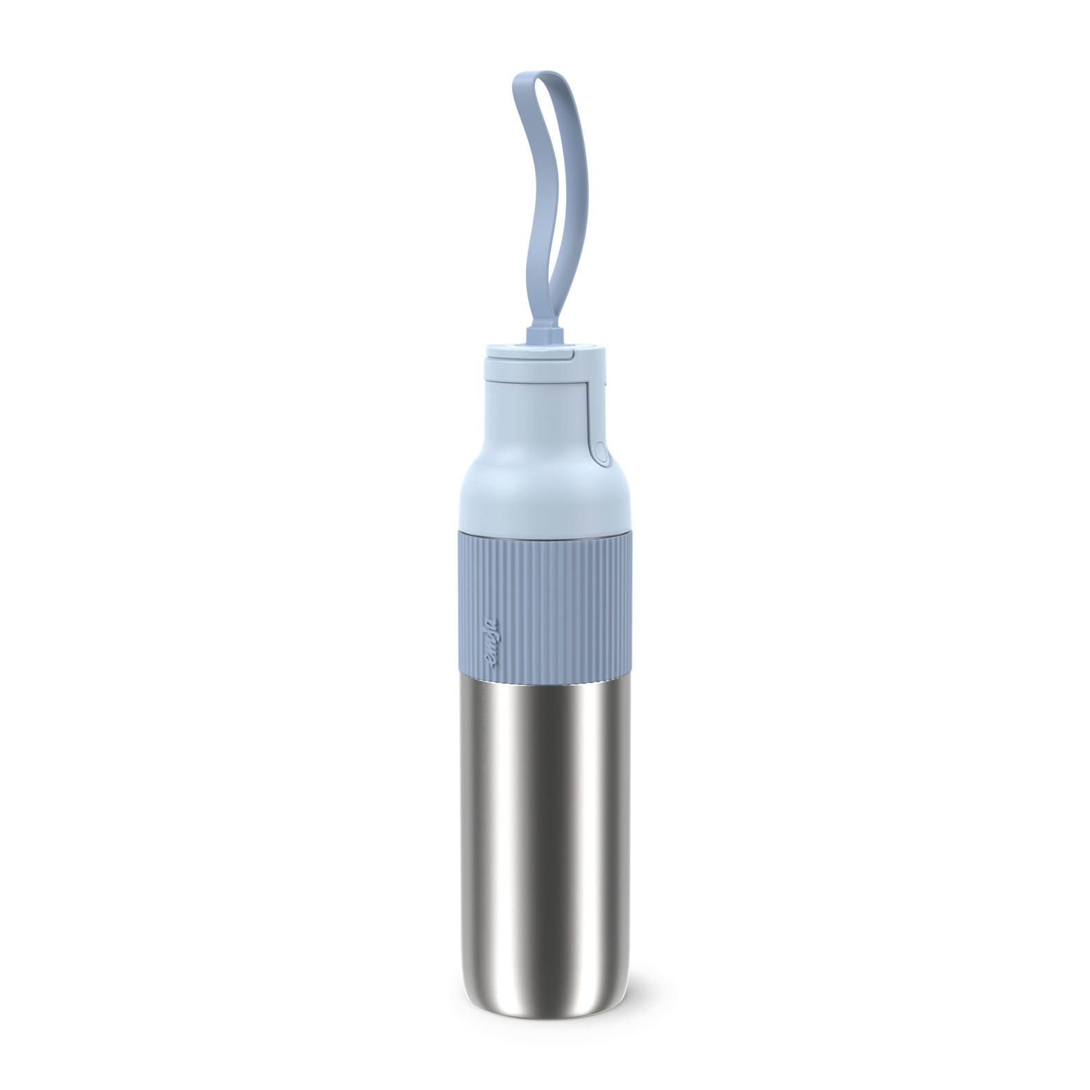 ISOLIERFLASCHE beYou 0,7L L  - Pastellblau, Basics, Metall (7,4/7,4/31,4cm) - Emsa