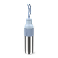ISOLIERFLASCHE beYou 0,7L L  - Pastellblau, Basics, Metall (7,4/7,4/31,4cm) - Emsa