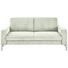 3-SITZER-SOFA Feincord Creme  - Chromfarben/Creme, Design, Textil/Metall (194/87/105cm) - Beldomo Style