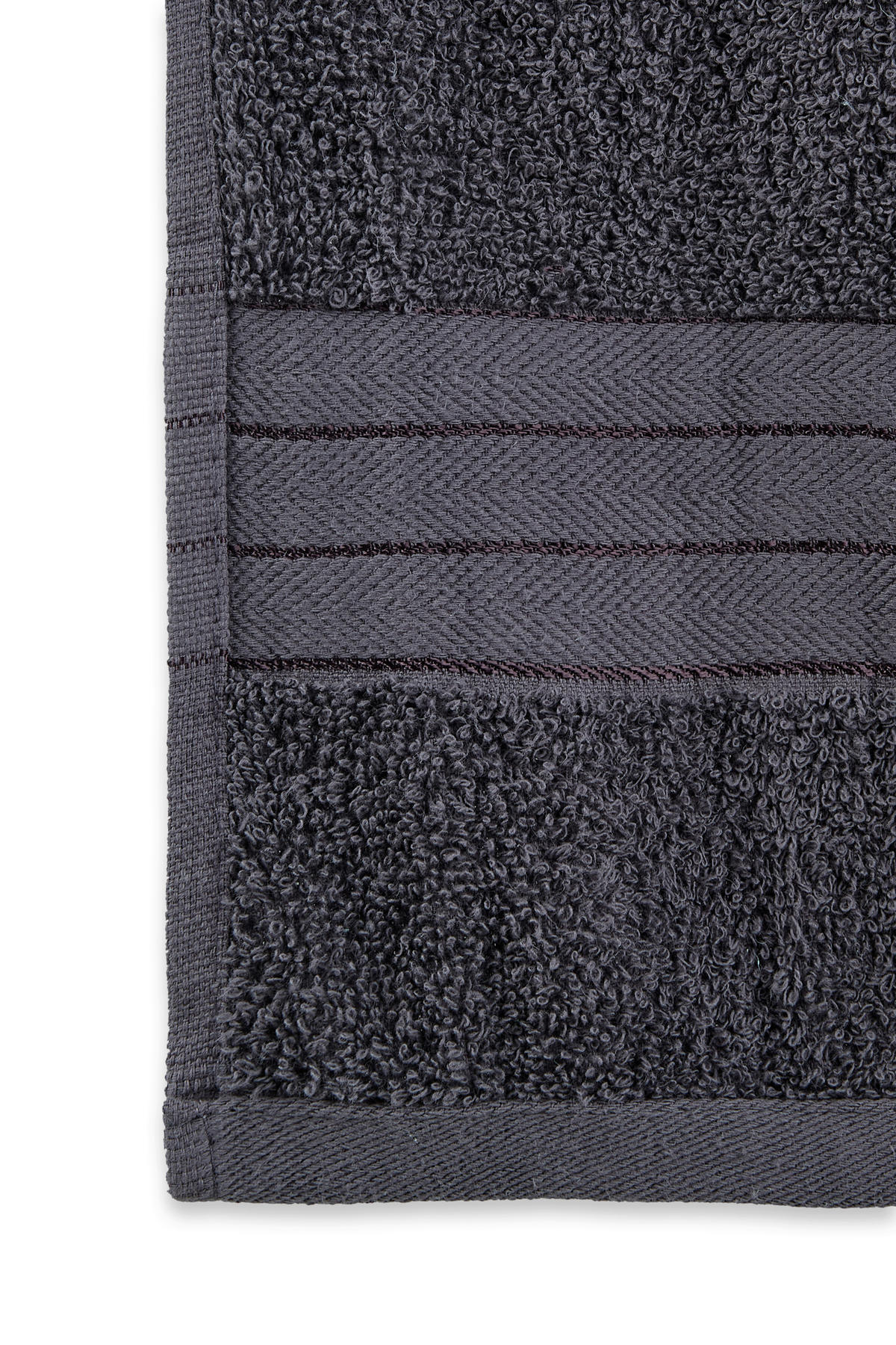 FROTTIERSET Anthrazit 8-teilig  - Anthrazit, Basics, Textil