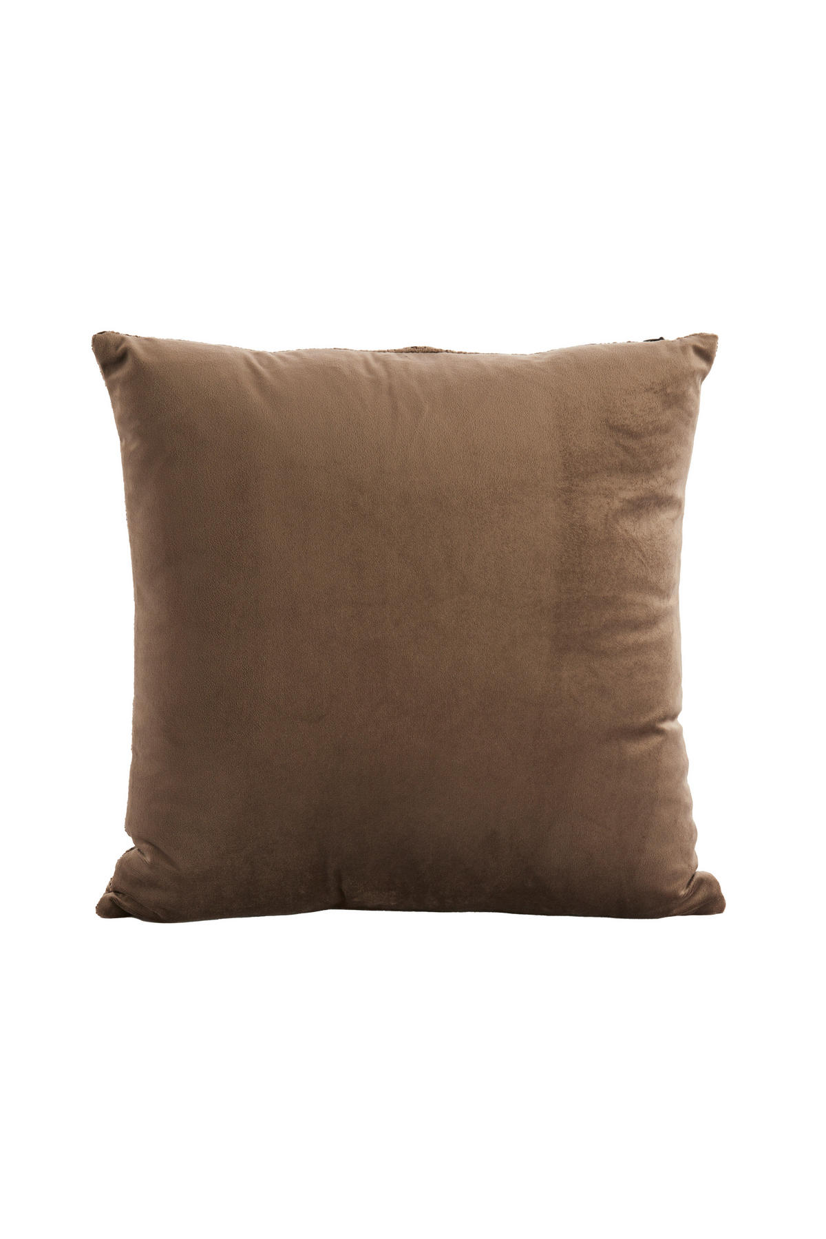 ZIERKISSEN LACONIA 45/45 cm  - Dunkelbraun, LIFESTYLE, Textil (45/45cm) - Light & Living