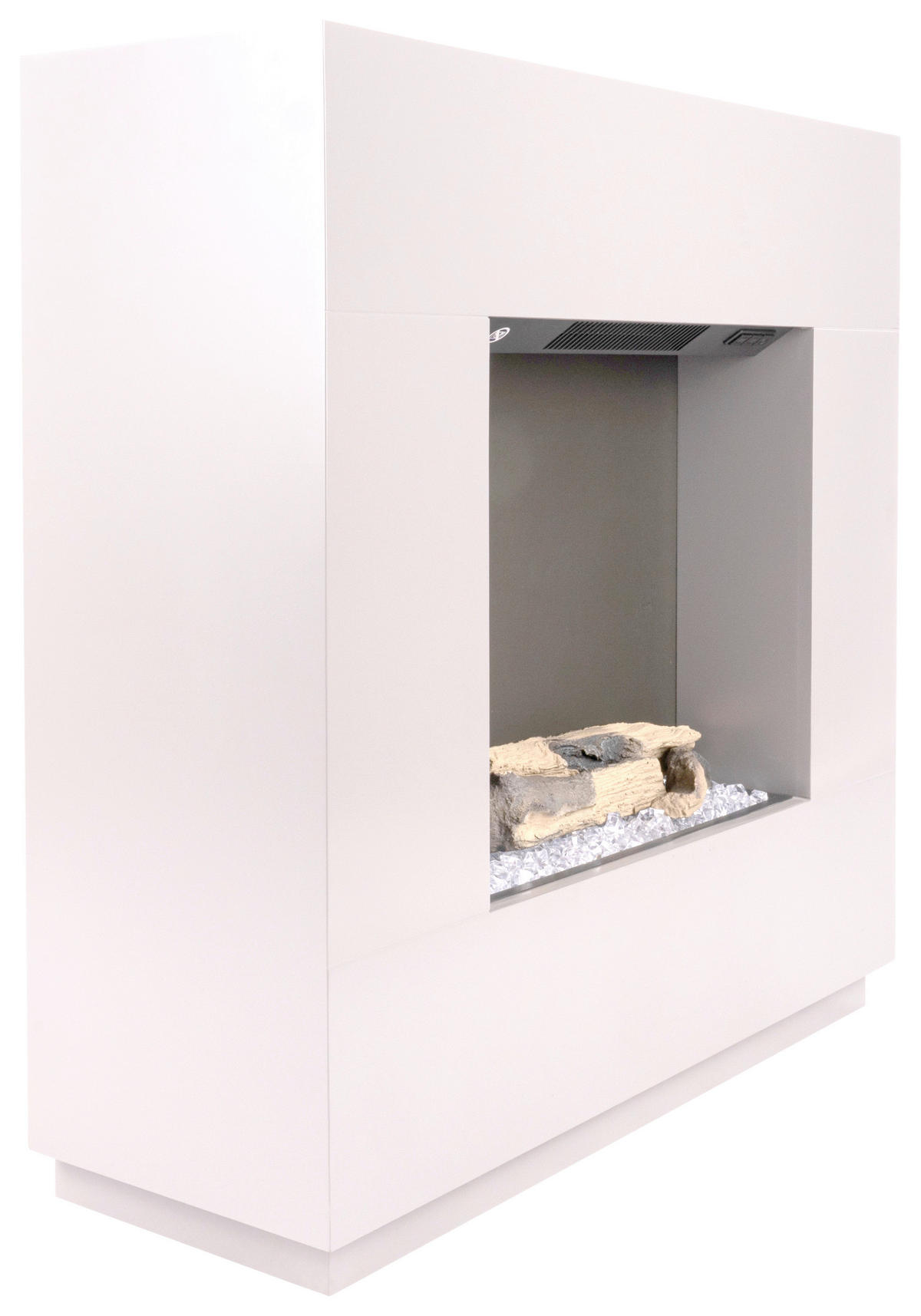 ELEKTROKAMIN - Weiß, Basics, Holzwerkstoff (80/76/26cm)