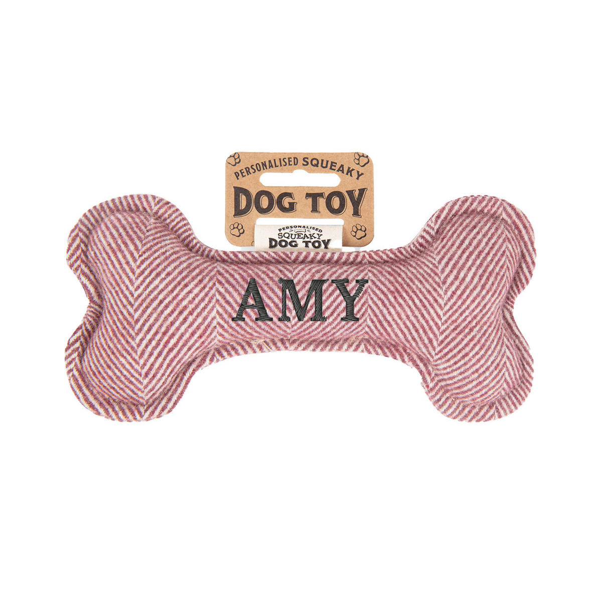 HUNDESPIELZEUG - Rot, Trend, Textil (20/4/10cm)