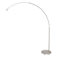 BOGENLEUCHTE 45/240 cm    - Edelstahlfarben, KONVENTIONELL, Metall (45/240cm)