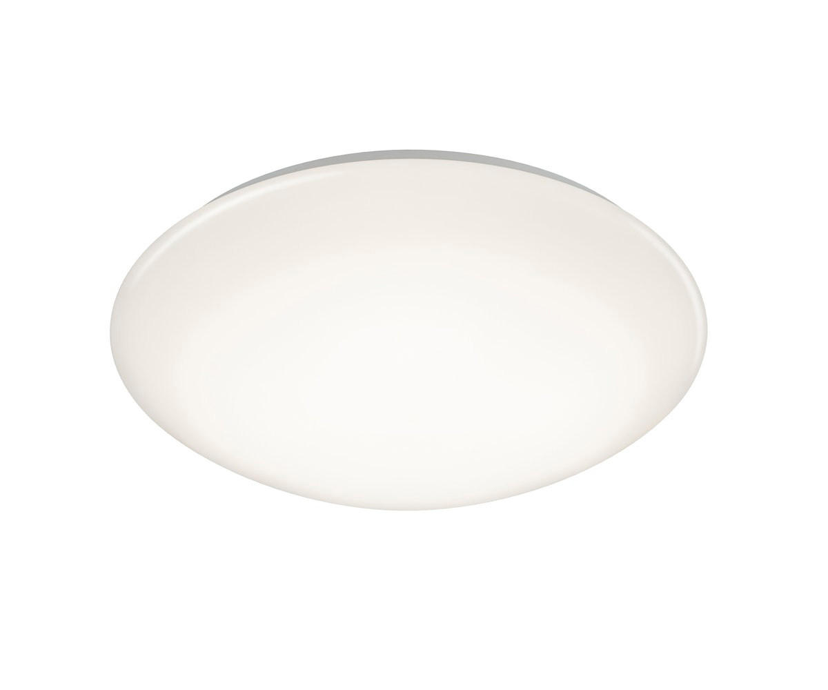 STROPNA LED-SVETILKA  Lukida //3000-6000 K/230 V/ - bela, Basics, umetna masa (38/10cm)