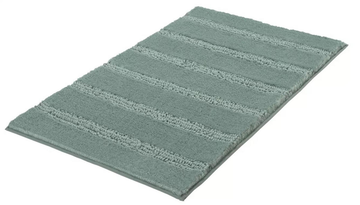 KUPAONSKI TEPIH zelena  Monrovia  - zelena, Konvencionalno, tekstil/plastika (60/2/100cm) - Kleine Wolke