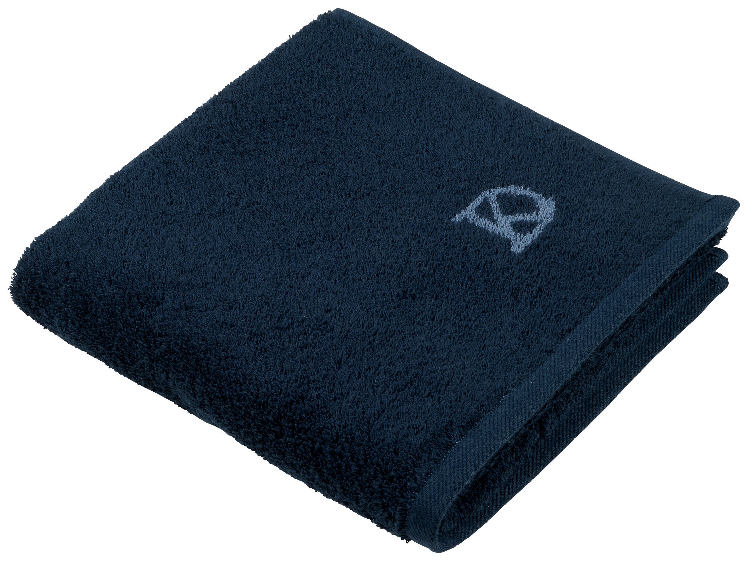 DUSCHTUCH BASIC 70/140 cm  - Dunkelblau, Design, Textil (70/140cm) - Dieter Knoll
