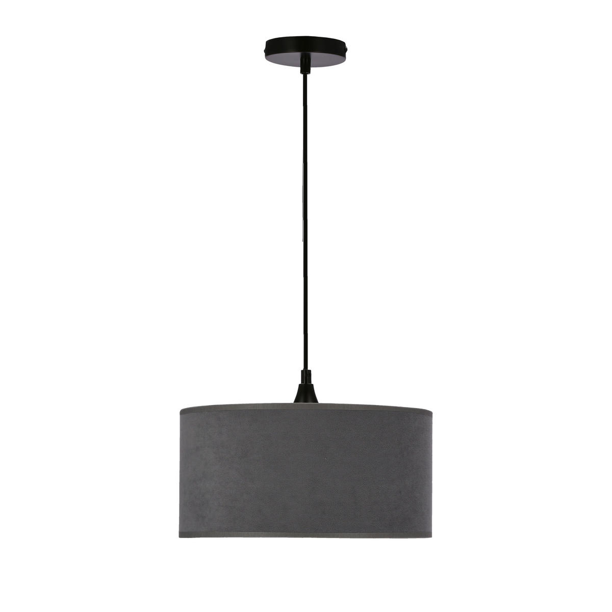 PENDELLAMPA Maloto 30/30/115 cm  - grå/svart, Klassisk, metall/plast (30/30/115cm)