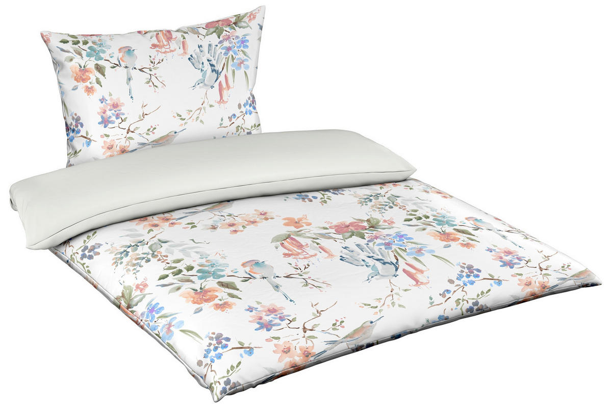 ÁGYNEMŰHUZAT-GARNITÚRA 140/200 cm  - vörösesbarna/jadezöld, Basics, textil (140/200cm) - Fleuresse