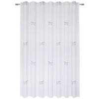 GOTOVA ZAVJESA siva, bijela  140/160 cm  - bijela/siva, Konvencionalno, tekstil (140/160cm) - Esposa