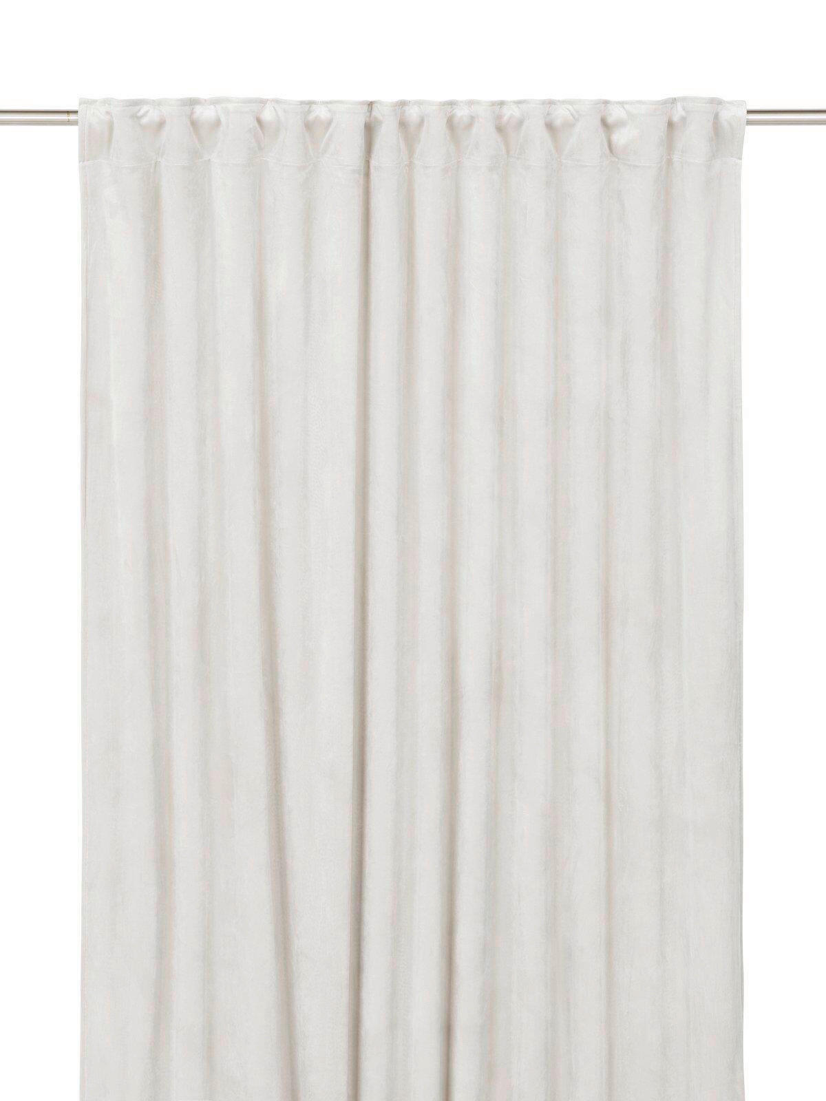 FERTIGVORHANG Verdunkelung  - Weiß, Basics, Textil (135/280cm) - Svanefors