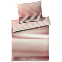 BETTWÄSCHE Shutter Makosatin 140/200 cm  - Rot, Design, Textil (140/200cm) - Joop!