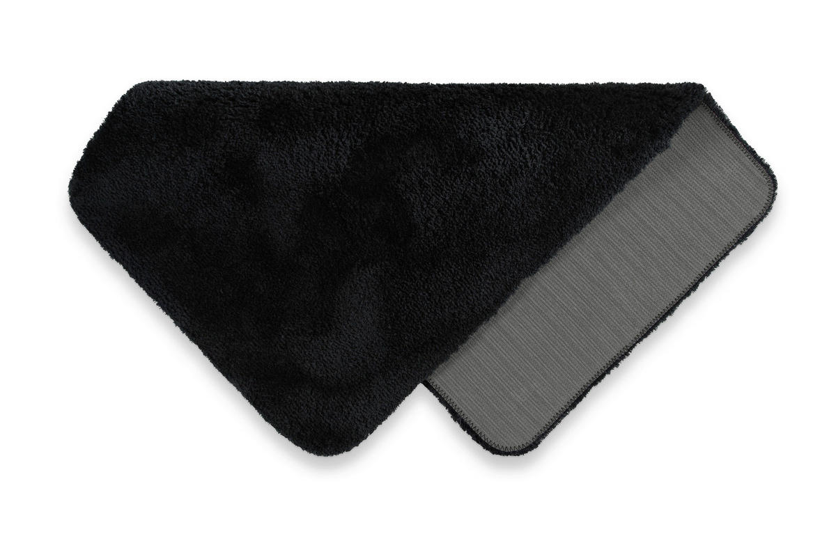 BADTEPPICH Grau 80/150 cm  - Grau, Basics, Kunststoff/Textil (80/150cm) - WECON HOME