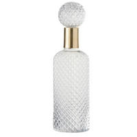 DEKOFLASCHE - Transparent, Basics, Glas (10,5/10,5/38cm) - Ambia Home