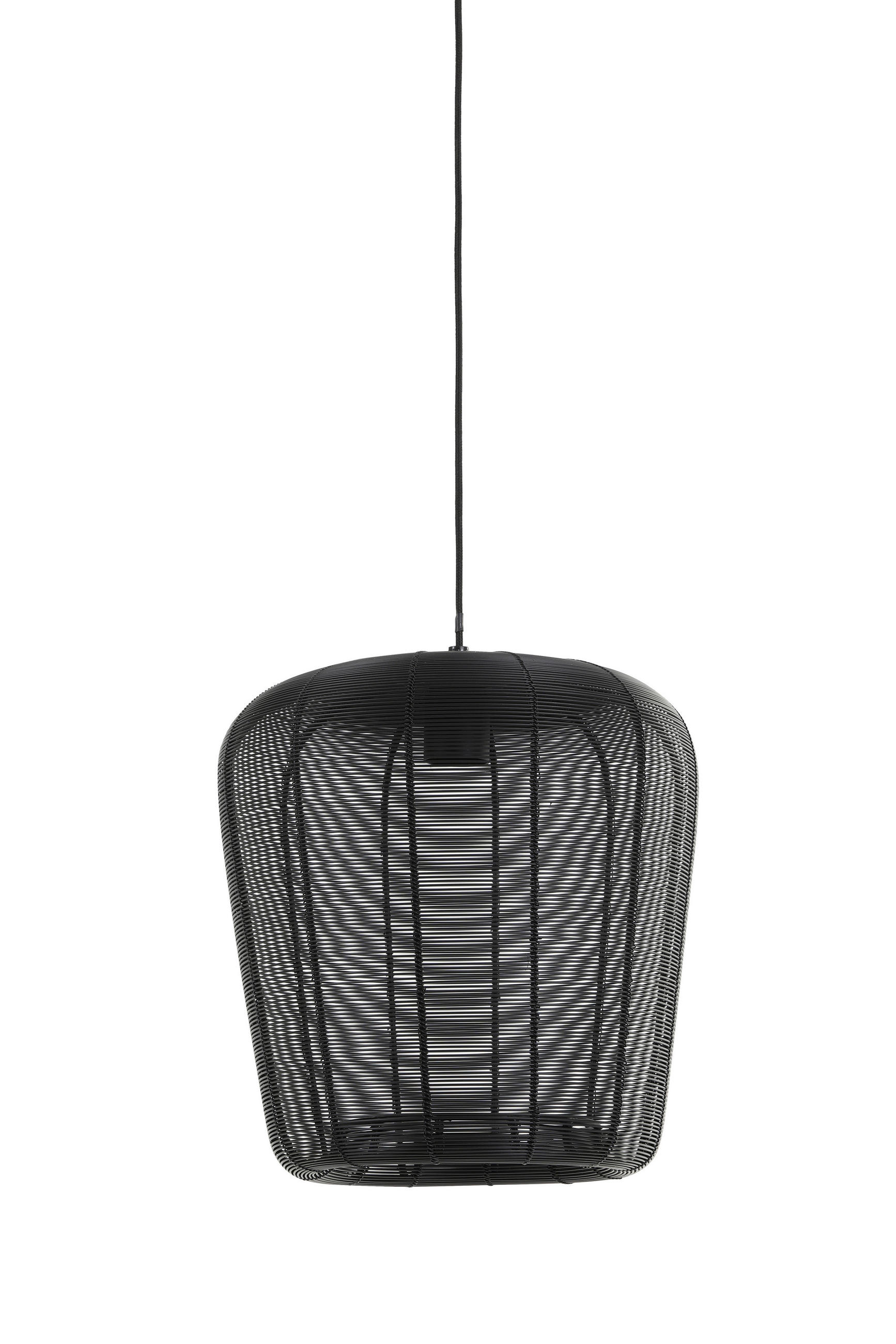 HÄNGELEUCHTE Adeta 28/28/30 cm   - Schwarz, Design, Metall (28/28/30cm) - Light & Living