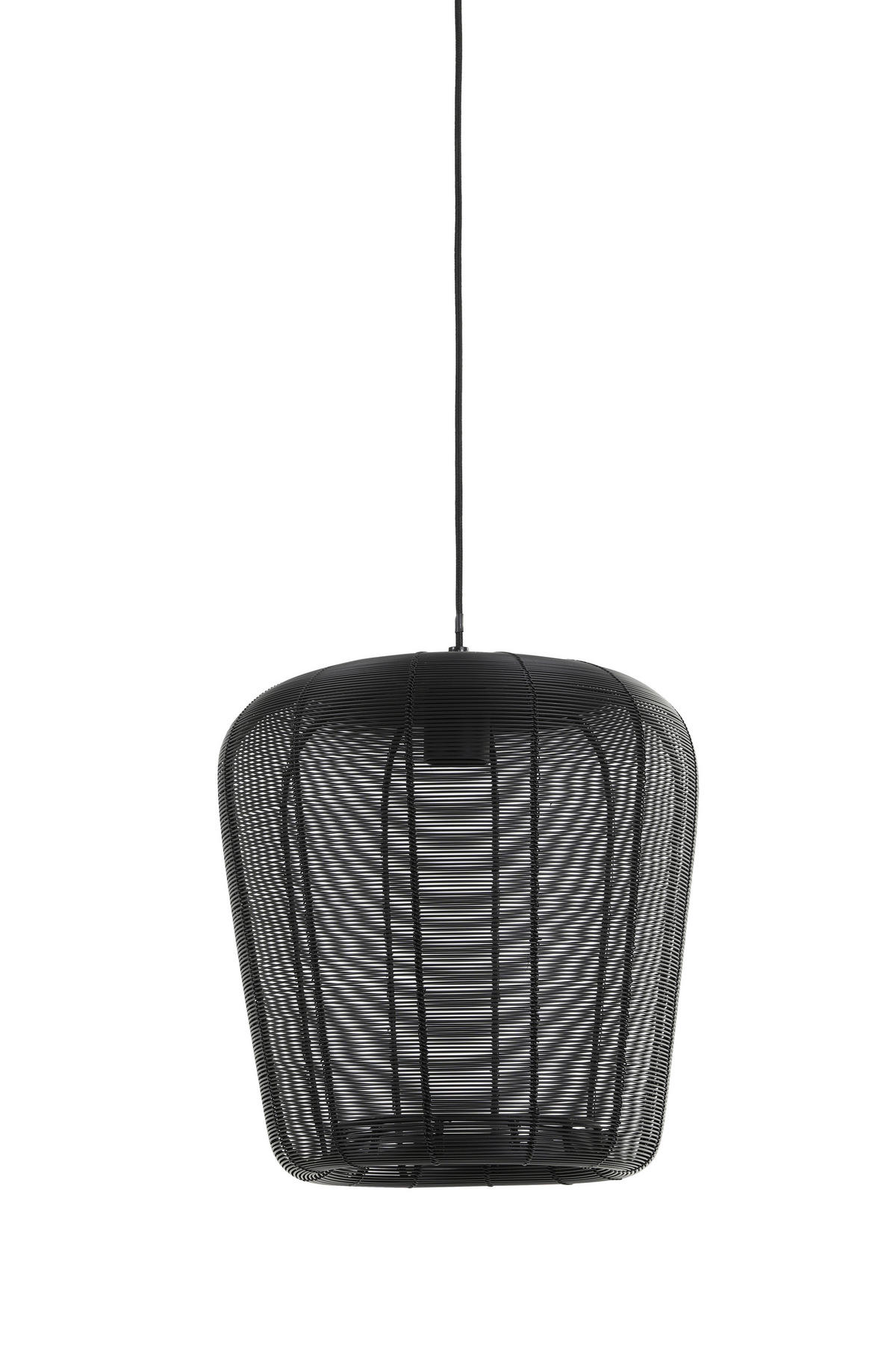 HÄNGELEUCHTE Adeta 28/28/30 cm   - Schwarz, Design, Metall (28/28/30cm) - Light & Living