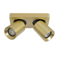 LED-STRAHLER - Messingfarben, Basics, Metall (20/10/11.5cm) - Lucide