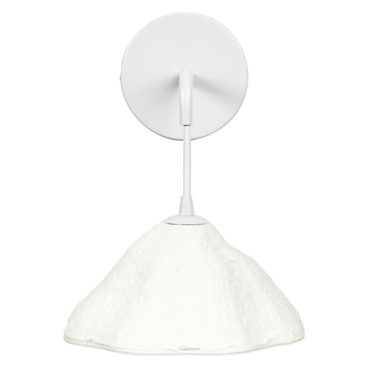 WANDLEUCHTE 21.9/27.2/26 cm   - Basics, Papier/Metall (21.9/27.2/26cm) - Osram