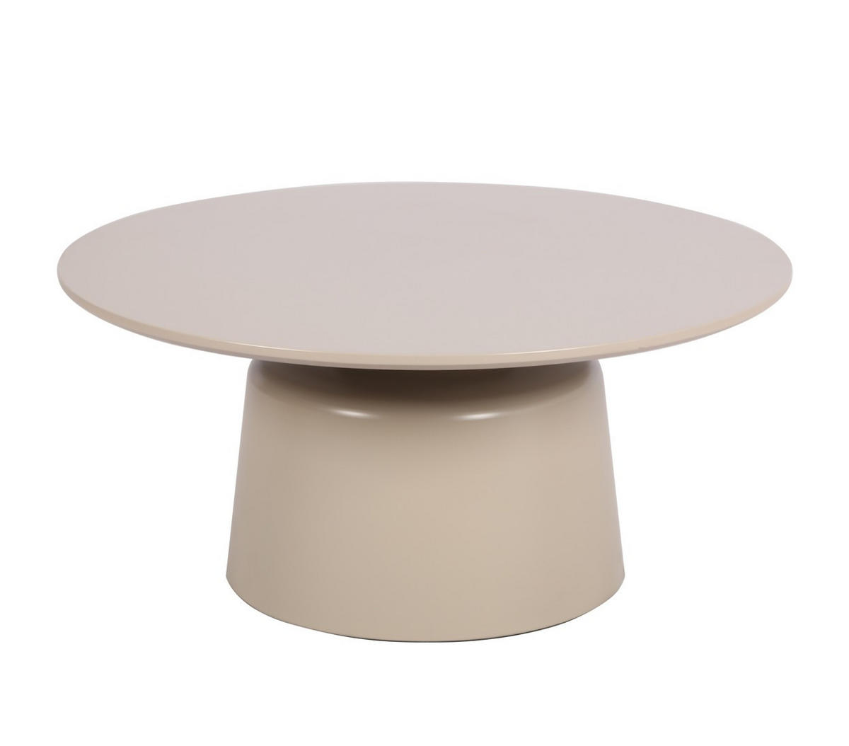 COUCHTISCH  in Metall, Holzwerkstoff  - Kaschmir, Design, Holzwerkstoff/Metall (80/37/80cm) - Livetastic