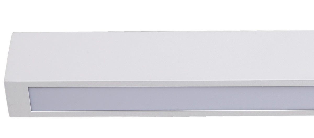 DECKENLEUCHTE Ibros 8/93/5.5 cm  - Weiß, Design, Metall (8/93/5.5cm)