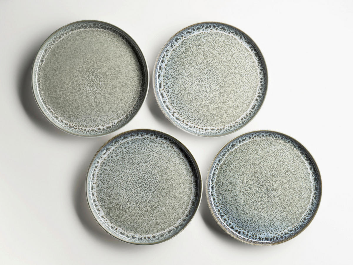 KOMBISERVICE MALEA 16-teilig  - Grün, Basics, Keramik - Mäser