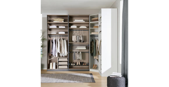 INNENEINTEILUNG 46,5/52/54,4 cm System Unit Weiß  - Weiß, Holzwerkstoff (46,5/52/54,4cm) - Hom`in