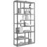 REGAL in Akaziefarben, Schwarz - Schwarz/Akaziefarben, Trend, Holz/Metall (90/190/30cm) - Carryhome REGAL in Akaziefarben, Schwarz - Schwarz/Akaziefarben, Trend, Holz/Metall (90/190/30cm) - Carryhome