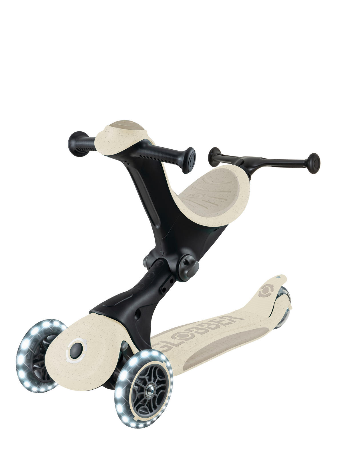 LAUFRAD GO-UP DELUXE LIGHTS ECO 360  - Weiß, Basics, Kunststoff/Metall (65/22/98,5cm) - GLOBBER