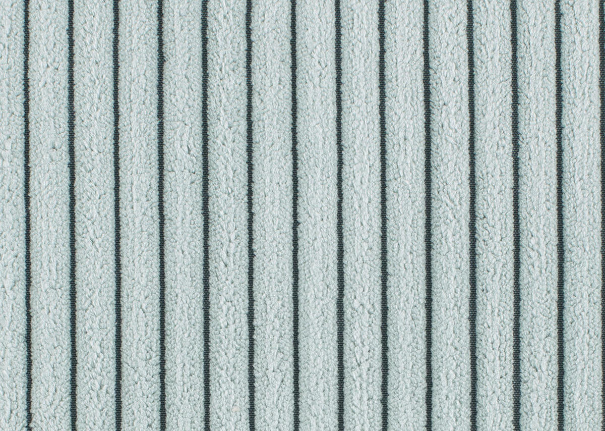 SCHLAFSOFA  mit Stoffauswahl, Schlafen auf Sitzhöhe, Rücken echt Cord Mintgrün  - Schwarz/Mintgrün, Design, Kunststoff/Textil (250/92/105cm) - Carryhome