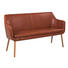 SITZBANK in Braun - Eichefarben/Braun, Trend, Holz/Textil (159/86/56cm) SITZBANK in Braun - Eichefarben/Braun, Trend, Holz/Textil (159/86/56cm)