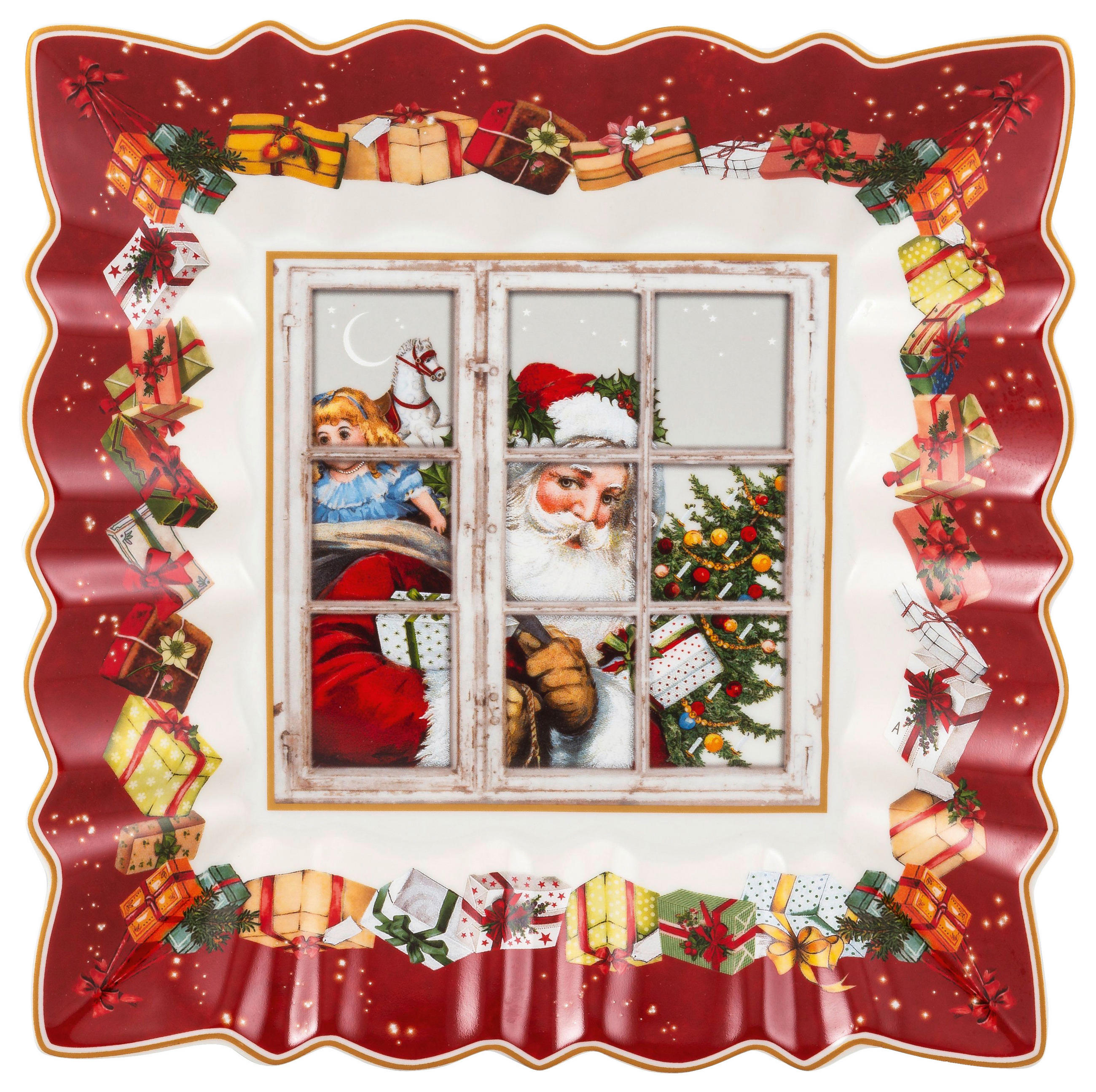 BOL DECORATIV - Basics, ceramică (23,5/23,5/3,5cm) - Villeroy & Boch