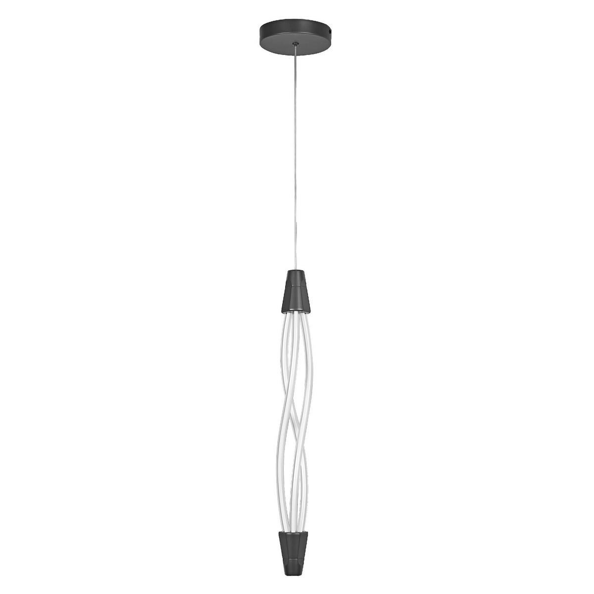 LED-HÄNGELEUCHTE 15/112 cm  - Dunkelgrau, Design, Kunststoff (15/112cm) - Osram