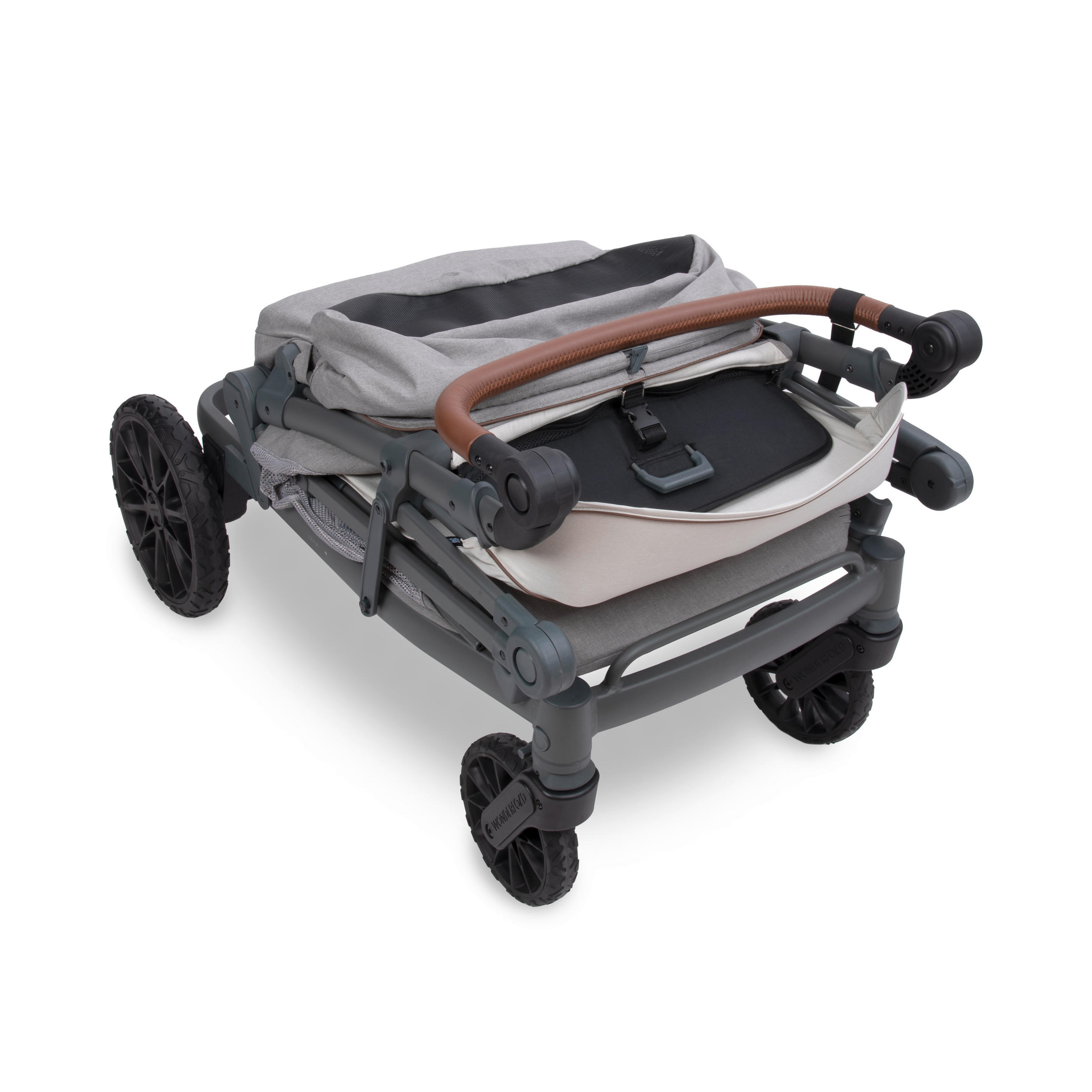 BOLLERWAGEN  L4 Series 4 Seater Wagon   - Grau, Basics, Metall (75/135/120cm) - WONDERFOLD