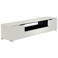 LOWBOARD  210/43/45 cm  - Schwarz/Weiß, Design, Glas/Holzwerkstoff (210/43/45cm) - Moderano