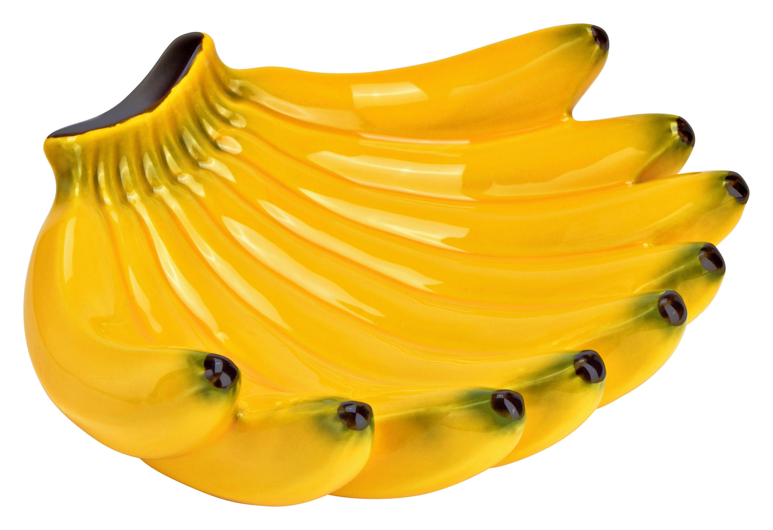 DEKOSCHALE - Gelb, Basics, Keramik (23,0/7,0/19,0cm)