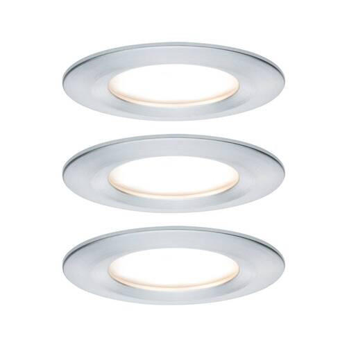 LED-DECKENLEUCHTE 8,4 cm  - Alufarben, Basics, Metall (8,4cm) - Paulmann