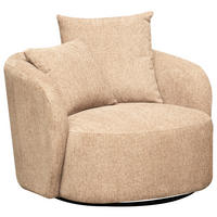 SESSEL in Webstoff Taupe  - Taupe/Dunkelgrau, Design, Holz/Textil (101/82/97cm) - Carryhome