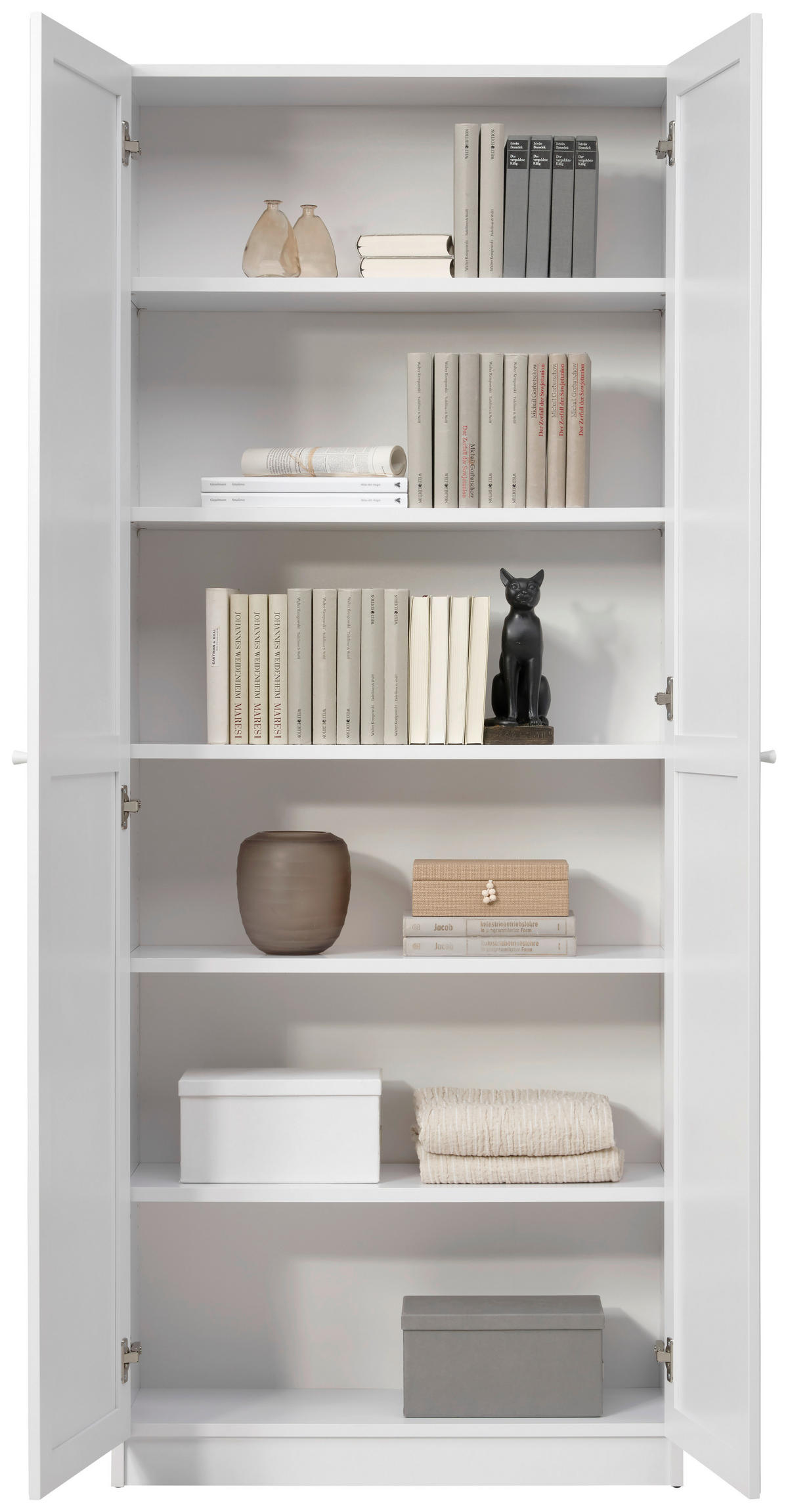 REGAL 80/199,2/28 cm bela  - bela, Konvencionalno, leseni material (80/199,2/28cm) - Carryhome