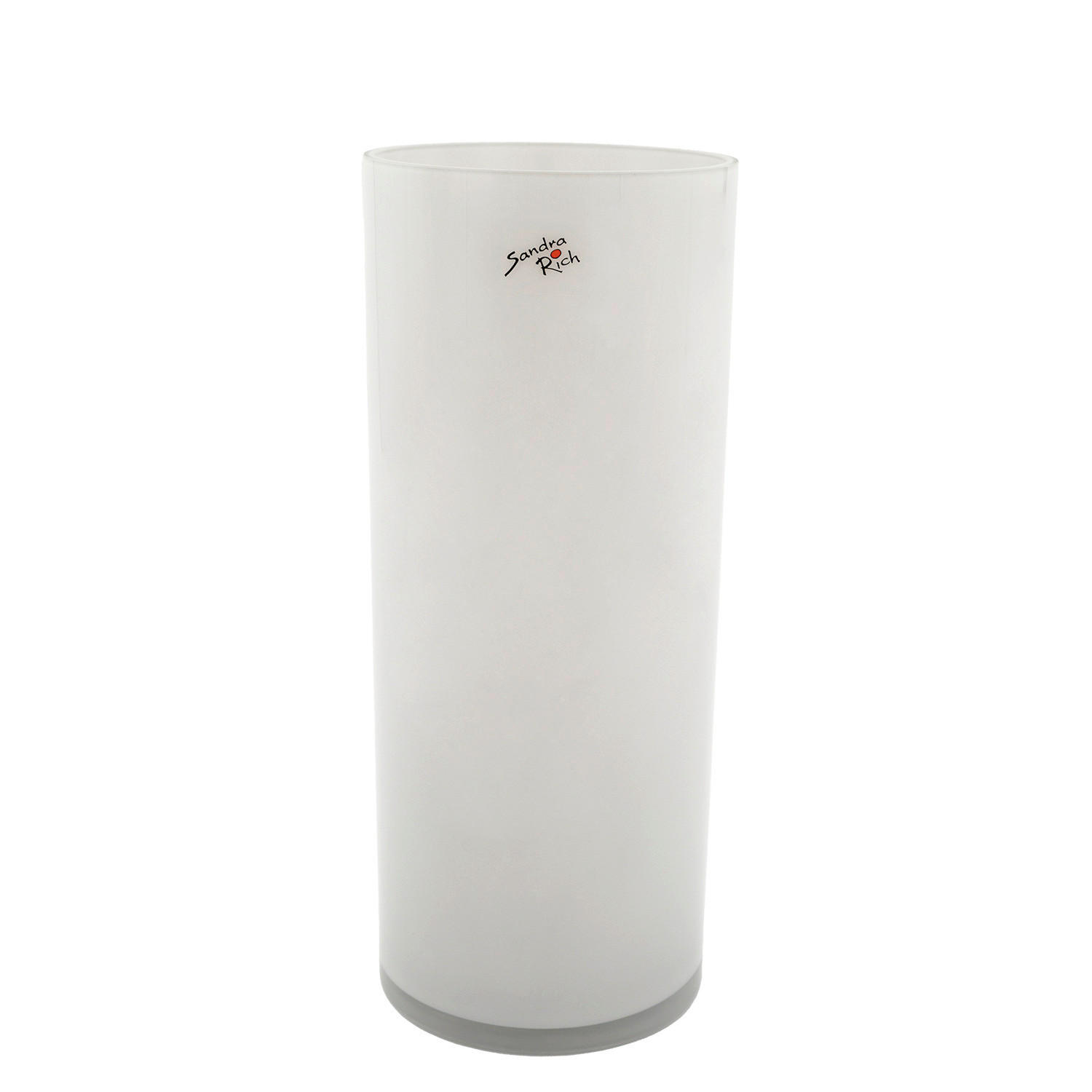 VASE  - Hellgrau, Basics, Glas (12/29cm)
