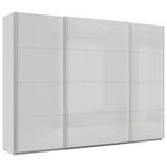 SCHWEBETÜRENSCHRANK  in Seidengrau  - Seidengrau/Alufarben, KONVENTIONELL, Glas/Holzwerkstoff (315/210/62cm) - Xora
