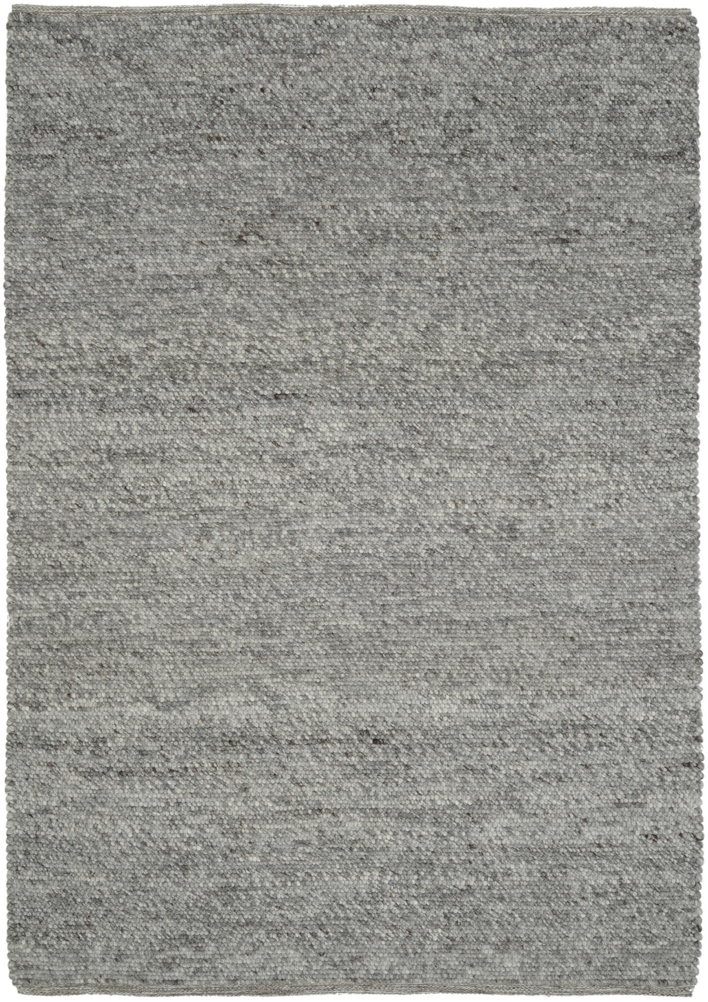 HANDWEBTEPPICH 120/180 cm Helsinki Graubraun  - Graubraun, Basics, Textil (120/180cm) - Linea Natura